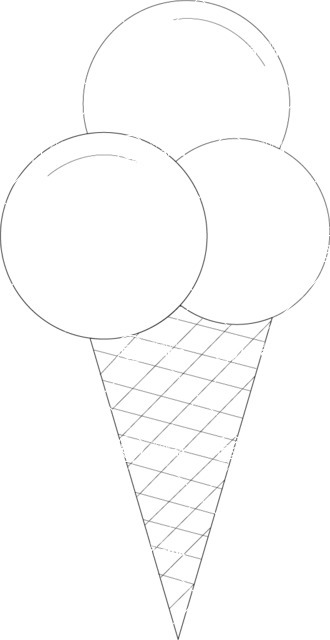 Italy Themed Graphic Collection - Ice Cream Vector Icon